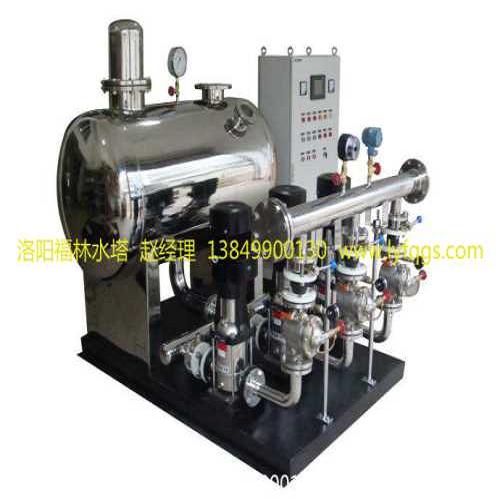 洛陽(yáng)無塔供水設(shè)備批發(fā) 河南供水新方案與洛龍區(qū)福林水塔加工廠高清圖解